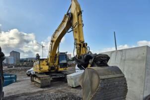 Komatsu HB 365 LC-3 + Leica 3D