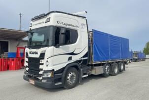 Scania R500 8x2-5100 trippeli ADR-alusta