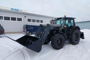 Valtra N 121 Hitech Metsäohjaamo