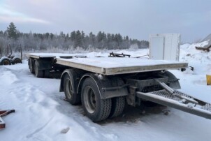 WECKMAN täysperävaunu jatkettava