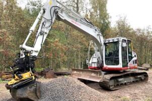 Takeuchi TB2150R + Novatron 3D