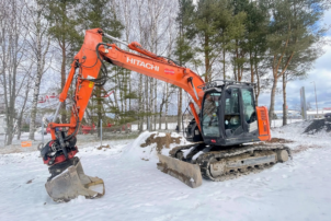 Hitachi ZX135US-6 kaivinkone