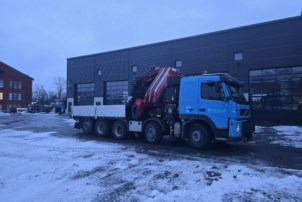 Volvo FM 10x4 Fassi 150+jibi