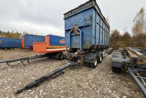 Mono-transserviss 5-aks Vaihtolava kärry