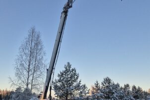 PAUS PTK30 rakennusnosturi