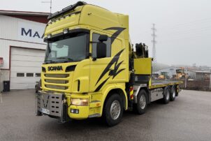 Scania R164G 8*4 +Fassi 950XP