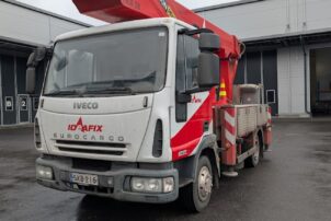 Iveco 75 E 14 + Palfinger Bison TKA 28 ks nosturi