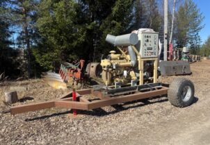 Valmet siirrettävä diesel vesipumppu