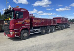 Scania R620 + NMT kasettikärry