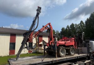 Sandvik Commando DC121R poravaunu