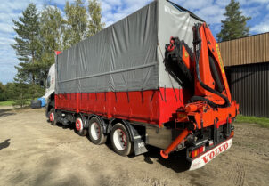 Volvo FH12 8x2 ja Palfinger 14080