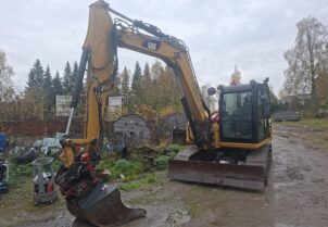 CAT 308E2CR rototiltillä